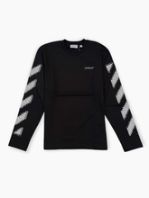 Maglia Nera Pixel Diag Skate - Nero | dBlank