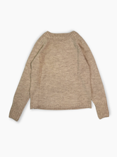Hazelnut V-Neck Sweater -  | dBlank