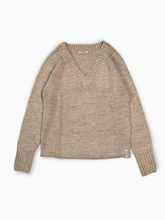 Hazelnut V-Neck Sweater -  | dBlank