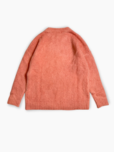 Old Rose Mohair Crew Neck Sweater -  | dBlank