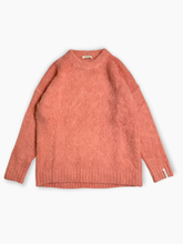 Old Rose Mohair Crew Neck Sweater -  | dBlank