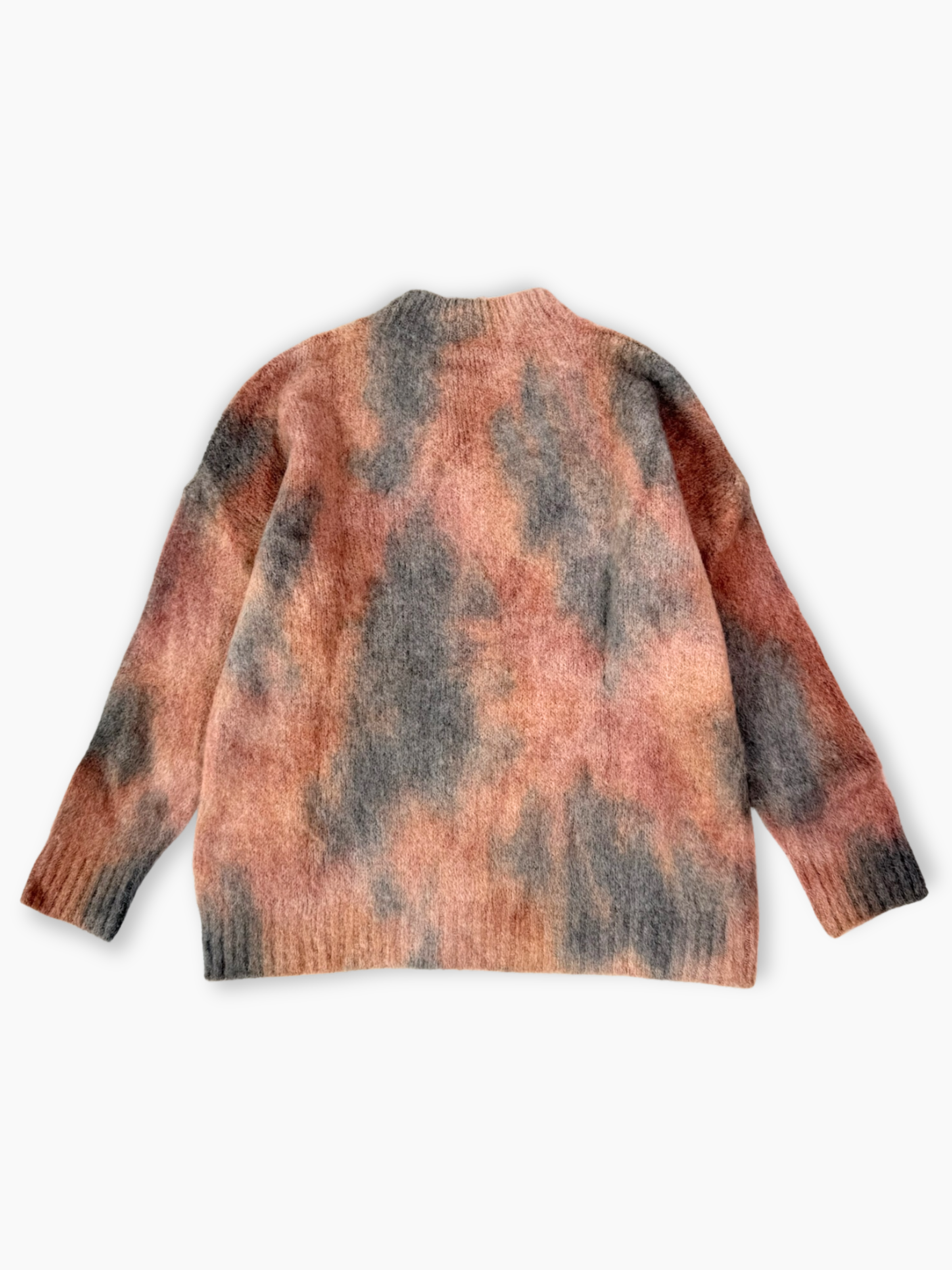 Maglione tie-dye Hinnominate in mohair multicolore vista posteriore