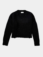 Maglione Nero Con Scollo A V -  | dBlank