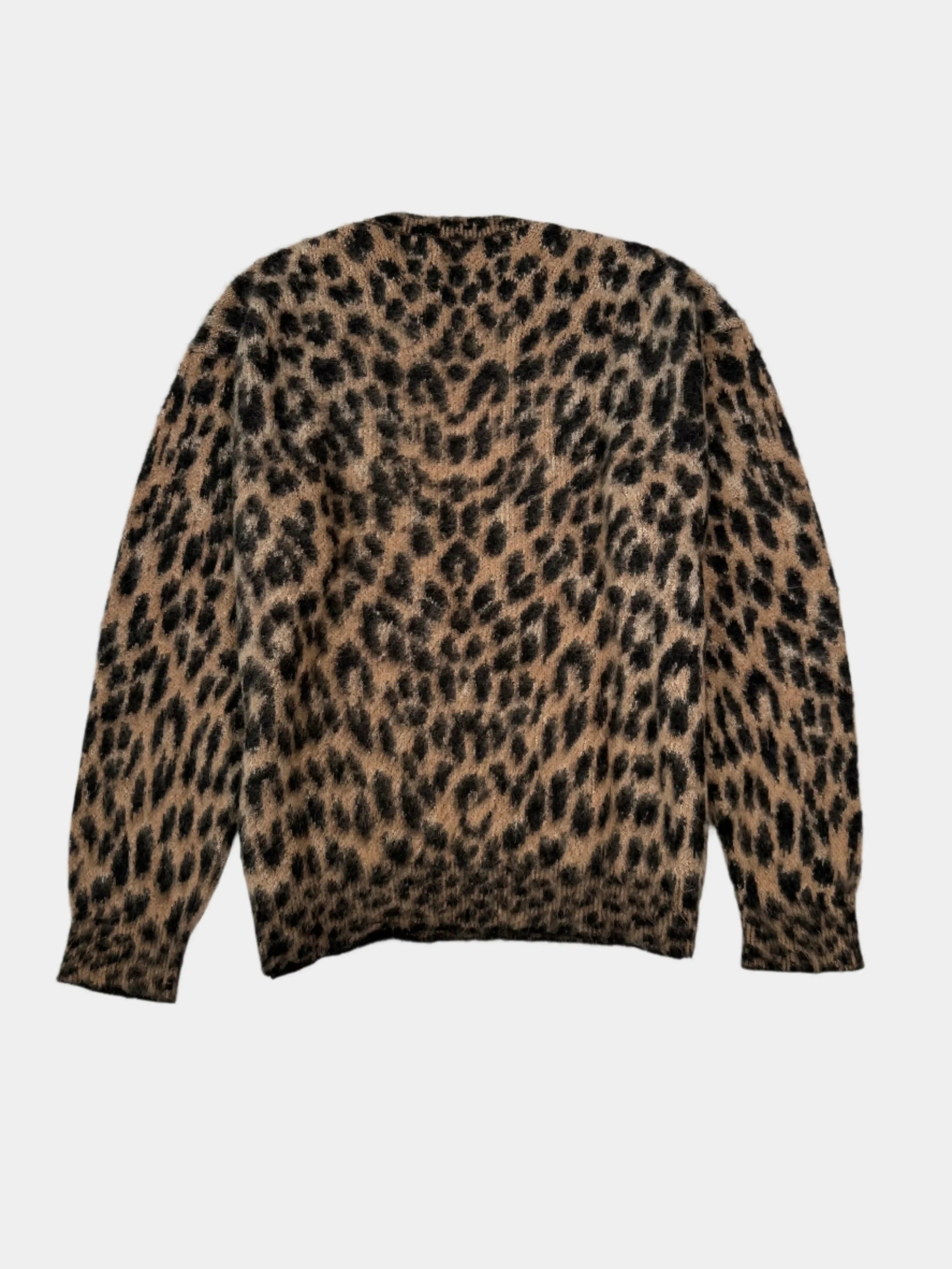 Maglione Leopardato In Maglia Morbida