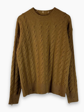 Brown Braided Sweater -  | dBlank