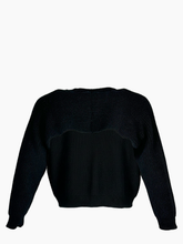 Maglione Nero Schiena Scoperta - Nero | Qlhype