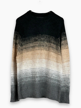 Sweater with ribbed degradé collar -  | dBlank