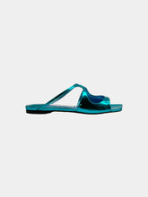 Metallic Sandals - Blue | dBlank