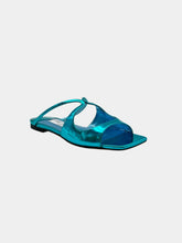 Metallic Sandals - Blue | dBlank