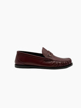 Mocassini Bordeaux In Pelle Con Logo YSL -  | dBlank