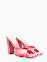 Mule Rosa In Raso Gia - Rosa | Qlhype