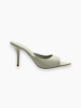 Mules Grigie In Pelle Con Tacco A Stiletto -  | dBlank