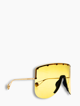 Occhiali Mascherina Gialli - Giallo | Qlhype