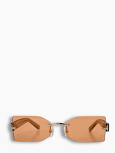 Occhiali Arancioni Geometrici - Arancione | Qlhype