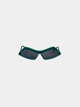 Green Acetate Rectangular Sunglasses -  | dBlank
