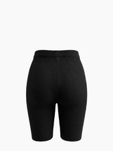 Black Jersey Cycling Shorts -  | Qlhype
