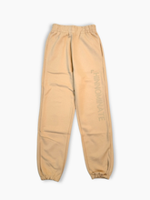 Hazelnut Trousers With Tone-On Flock Logo -  | dBlank