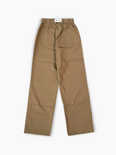 Pantalone Tortora In Nylon Con Tasche Frontali - Beige | dBlank