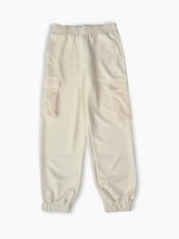 White Modal and Nylon Trousers with Print -  | dBlank