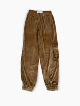 Pantalone Tortora In Ciniglia Con Tascone Laterale - Marrone | dBlank