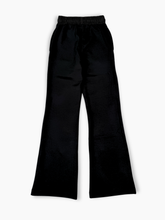 Straight Trousers in Black Modal and Nylon -  | dBlank