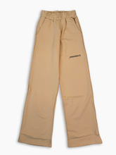 Hazelnut Straight-Fit Trousers with Print -  | dBlank