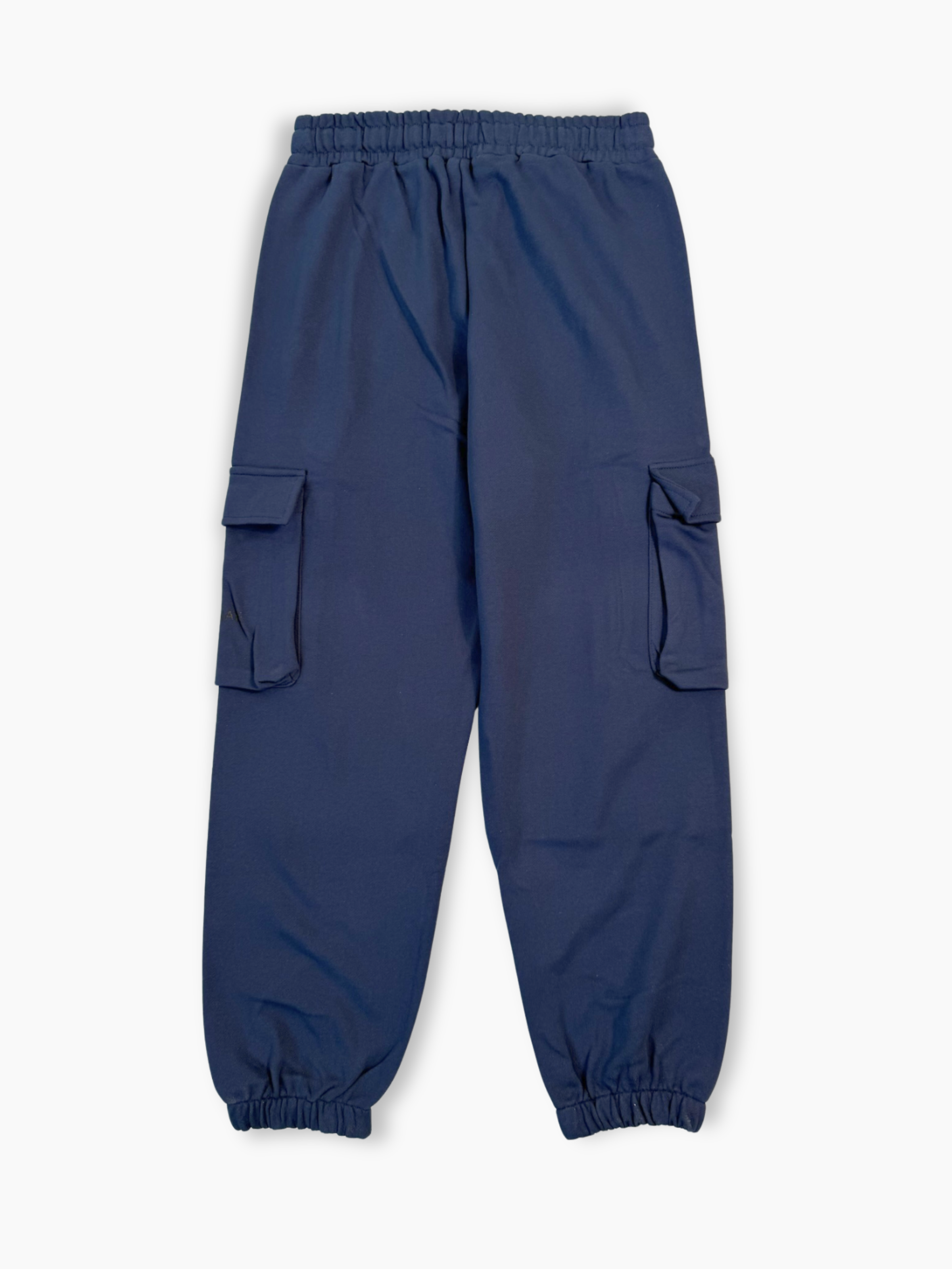 Pantalone in felpa blu Hinnominate con tasconi laterali e fondo elasticizzato