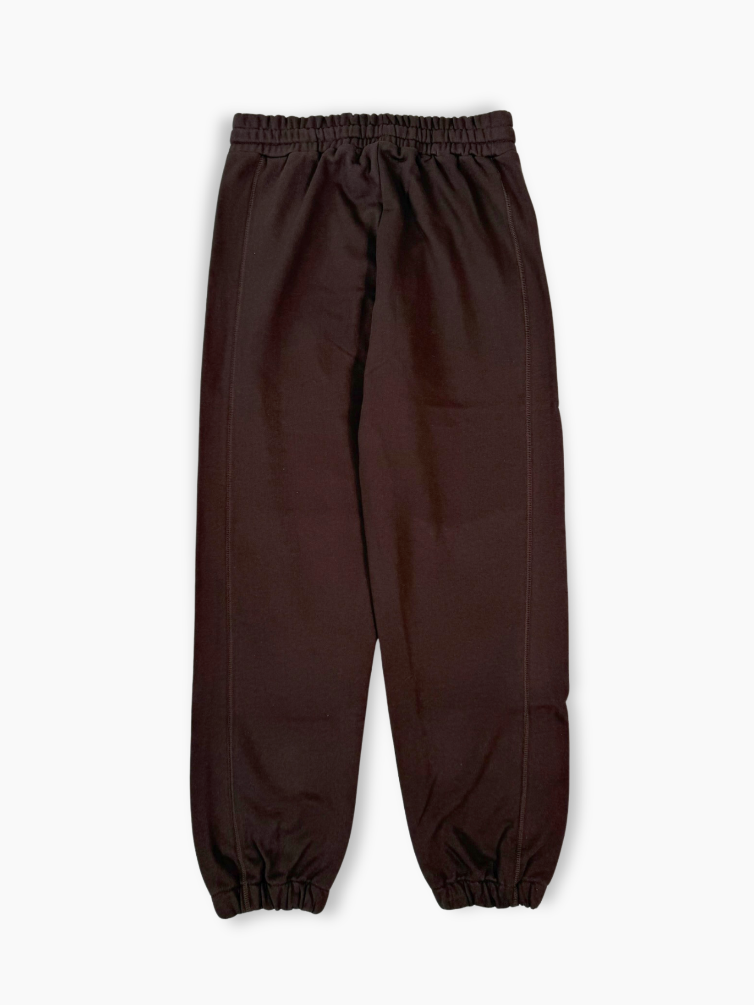 Pantalone in felpa marrone Hinnominate con stampa logo tono su tono