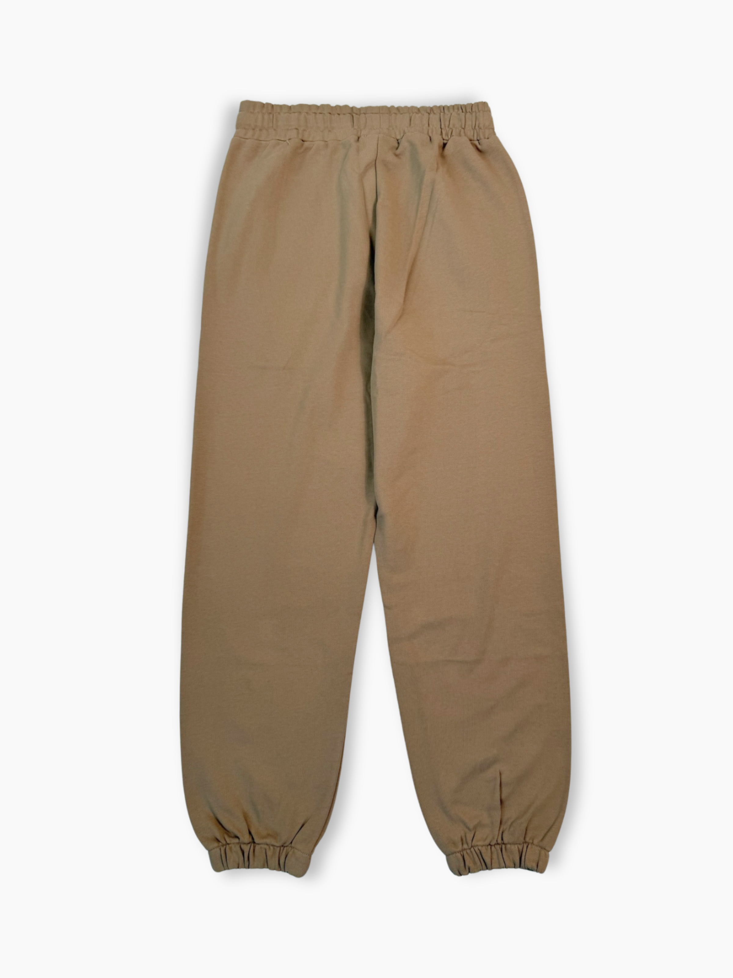 Pantalone in felpa tortora Hinnominate con elastico al fondo e logo tono su tono