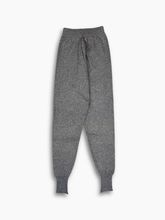 Melange Grey Knitted Trousers -  | dBlank