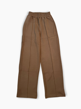 Dove Gray Modal Trousers with Ribbing -  | dBlank