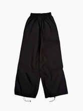 Pantalone Nero In Nylon - Nero | dBlank