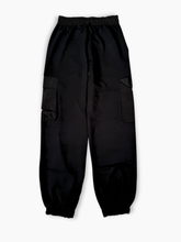 Black Modal and Nylon Trousers with Print -  | dBlank