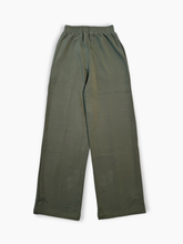 Sage Modal Trousers with Ribbing -  | dBlank