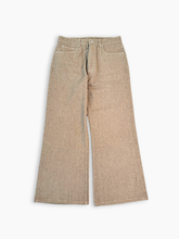 Pantaloni Beige A Gamba Larga - Beige | dBlank