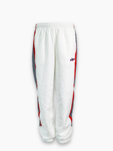 Pantaloni Bianchi Con Righe Rosse e Blu - Bianco | Qlhype