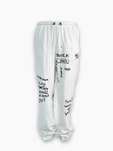 Pantaloni Bianchi Con Ricami - Bianco | Qlhype