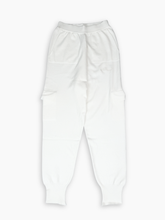 White Knit Cargo Pants -  | dBlank