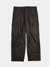 Pinstriped Wool Cargo Pants -  | dBlank