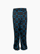 Pantaloni Geometrici Marroni Azzurri - Multicolore | Qlhype