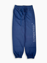 Blue Trousers With Rubber Print -  | dBlank