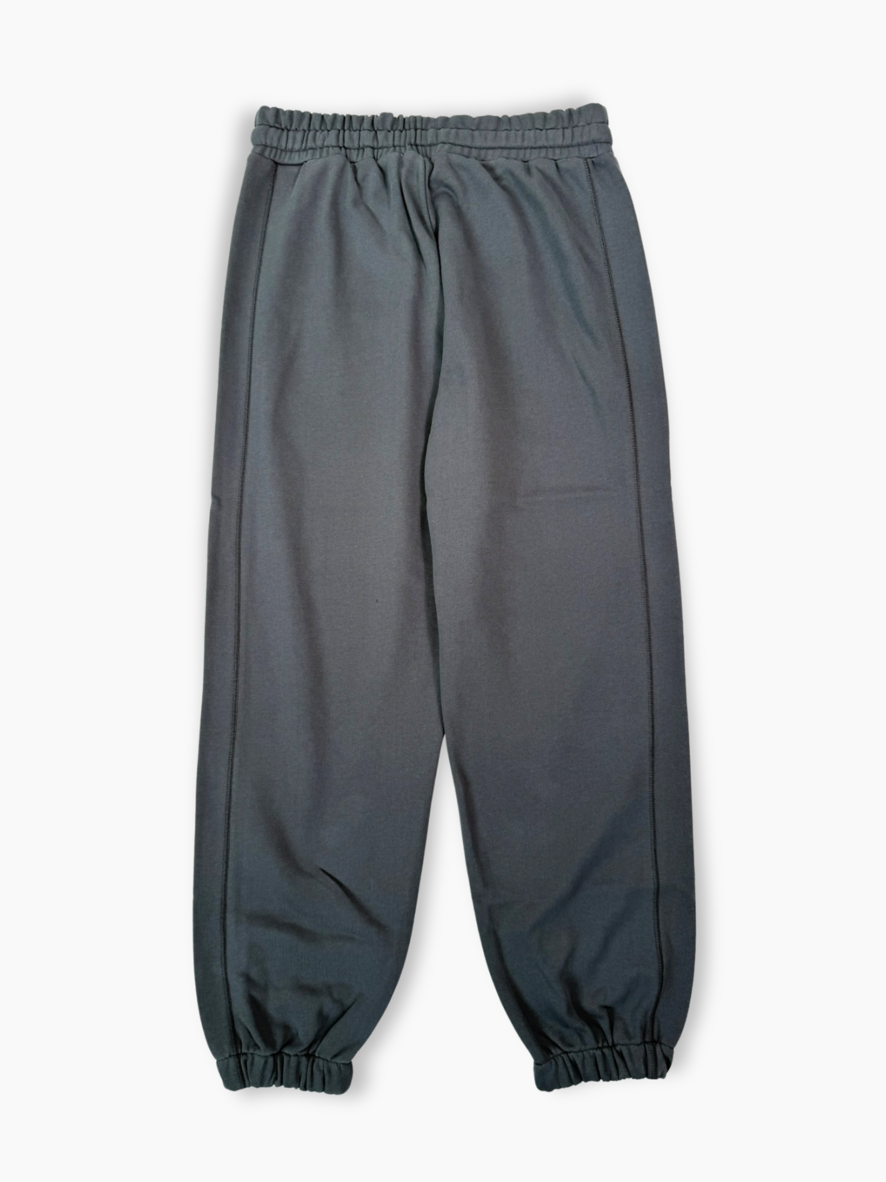 Pantaloni in felpa Hinnominate color ferro con doppie cuciture e logo stampato