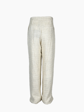 Pantaloni Tweed Bianco - Bianco | Qlhype