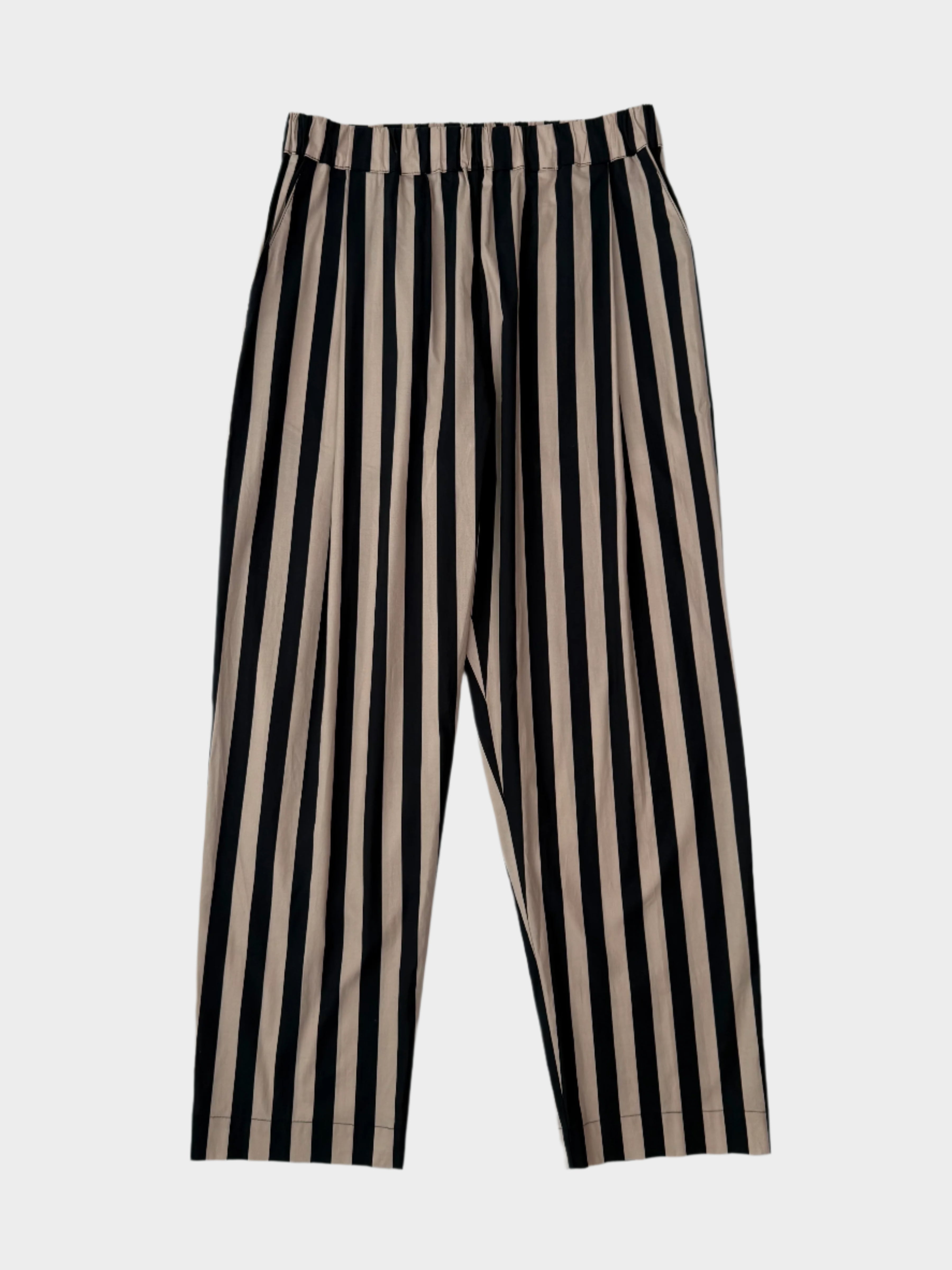 pantaloni righe verticali, pantaloni Laneus, cotone elastam, pantaloni comodi eleganti, made in Italy