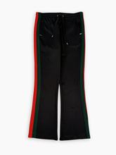 Pantaloni Neri Con Bande Laterali Rosse E Verdi -  | dBlank