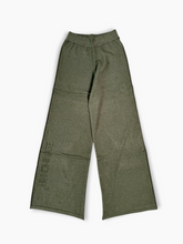 Pantaloni A Palazzo In Maglia Verde - Verde | dBlank