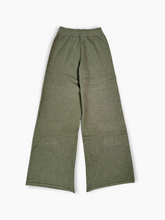 Pantaloni A Palazzo In Maglia Verde - Verde | dBlank