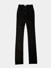 Slim Black Stretch Cotton Pants -  | dBlank