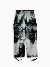 Pantaloni Tie-Dye Cargo - Nero | dBlank