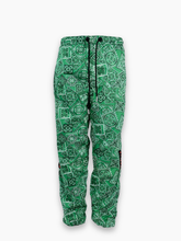 Pantaloni Verde Bandana - Verde | Qlhype